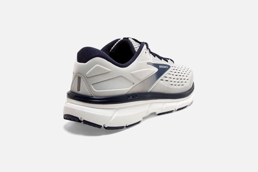 Dyad 11 Road Brooks Running Shoes NZ Mens - White/Black - VRZYNU-105